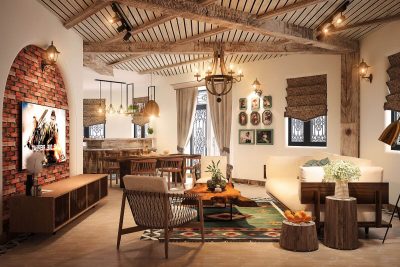 Phong cach noi that rustic 8